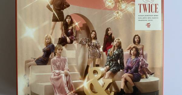 TWICE 2ND FULL ALBUM '&TWICE' ONCE JAPAN LIMITED EDITION FANCLUB